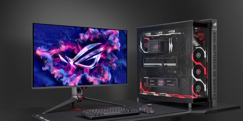 image of ASUS ROG Malaysia Unveils Cronox ARGB PC Case and Eurux GR120 Fans — A Panoramic EATX Tower With Built-in 9.2" LCD - HelloExpress - 1