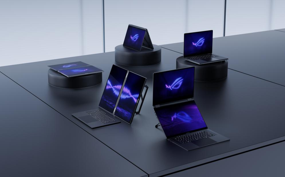 ASUS ROG Zephyrus Duo 2026 with dual 3K OLED touchscreens