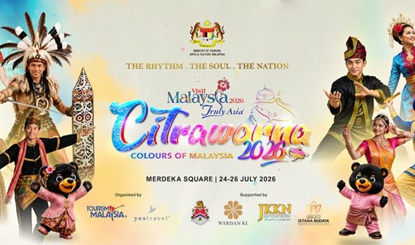 Citrawarna 2026 Returns to Dataran Merdeka: Malaysia's Iconic Cultural Festival Is Back After a Four-Year Hiatus 7 Citrawarna 2026 official poster featuring performers and mascots