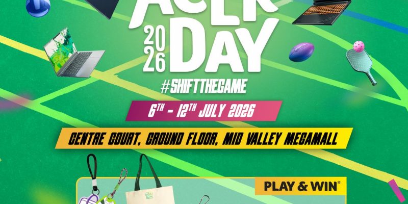 image of Acer Day 2026 Returns With 10th Anniversary Push, Fitness Activations and Deals From RM19 - HelloExpress - 1