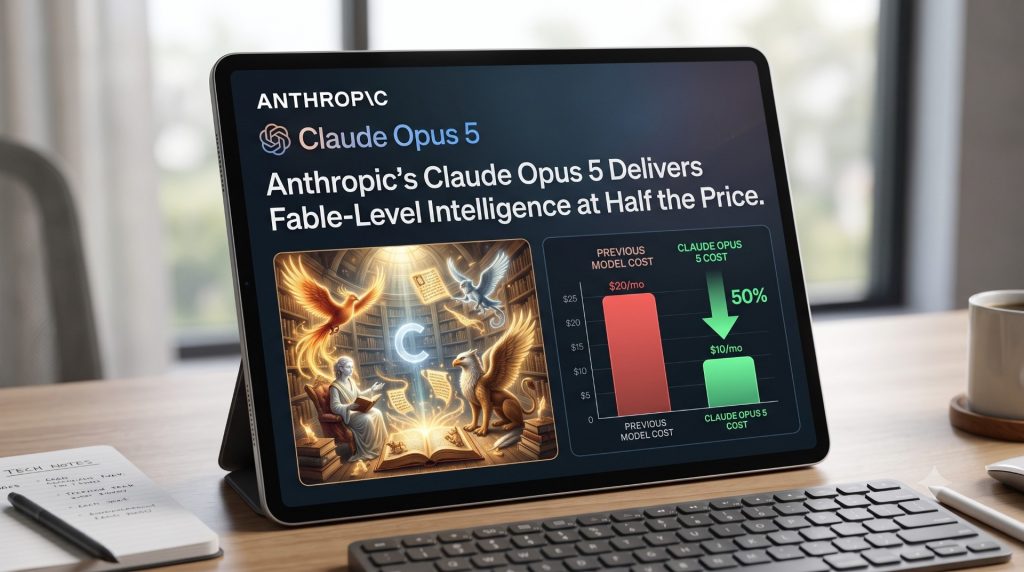 image of Anthropic's Claude Opus 5 Delivers Fable-Level Intelligence at Half the Price - HelloExpress - 3