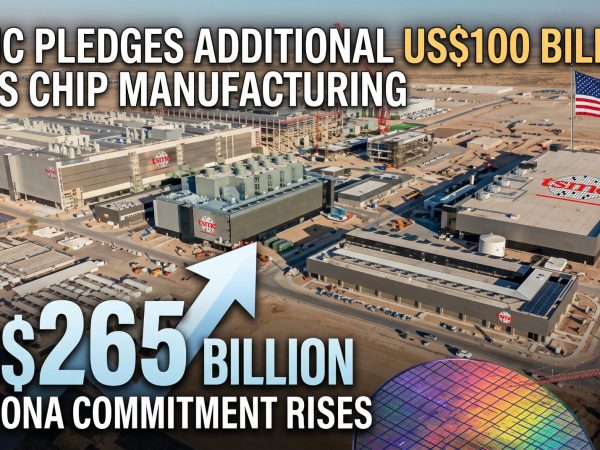 image of TSMC Pledges Additional US$100 Billion in US Chip Manufacturing, Lifting Arizona Commitment to US$265 Billion - HelloExpress - 9