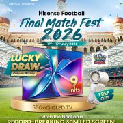 Hisense Brings 30-Metre LED Experience to FIFA World Cup Final Fest at Dataran Merdeka 5 image of Hisense Brings 30-Metre LED Experience to FIFA World Cup Final Fest at Dataran Merdeka - HelloExpress - 5