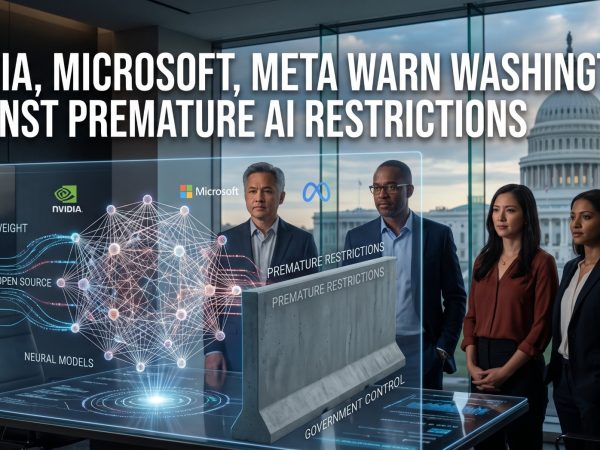 Nvidia, Microsoft, Meta Warn Washington Against "Premature" Open-Weight AI Restrictions 8 image of Nvidia, Microsoft, Meta Warn Washington Against "Premature" Open-Weight AI Restrictions - HelloExpress - 5
