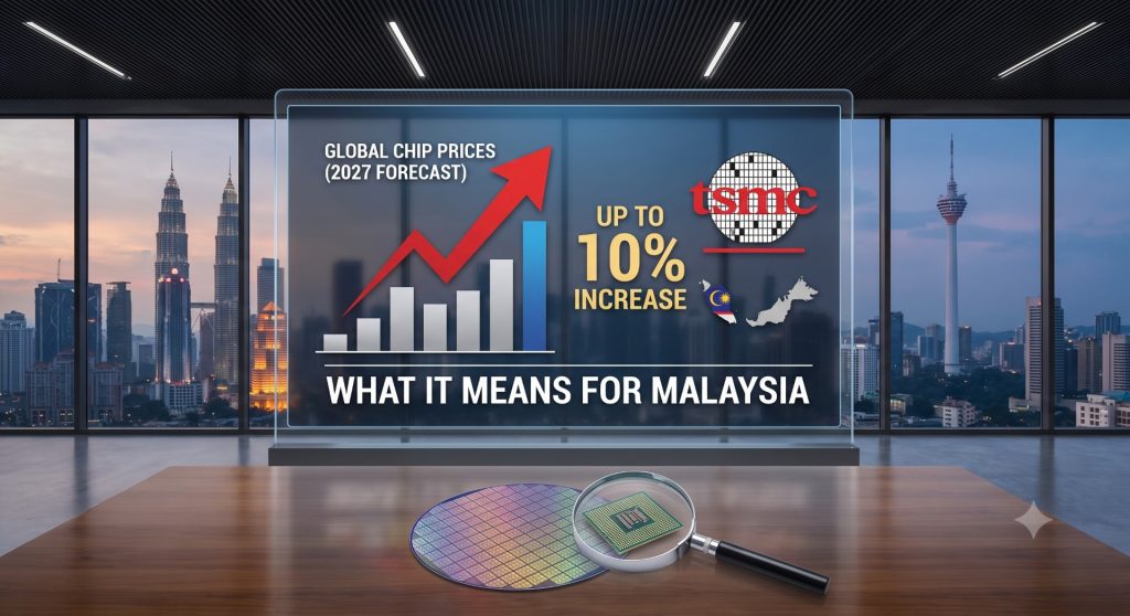 TSMC Chipmaking Prices Set to Rise Up to 10% in 2027: What It Means for Malaysia 2 image of TSMC Chipmaking Prices Set to Rise Up to 10% in 2027: What It Means for Malaysia - HelloExpress - 2