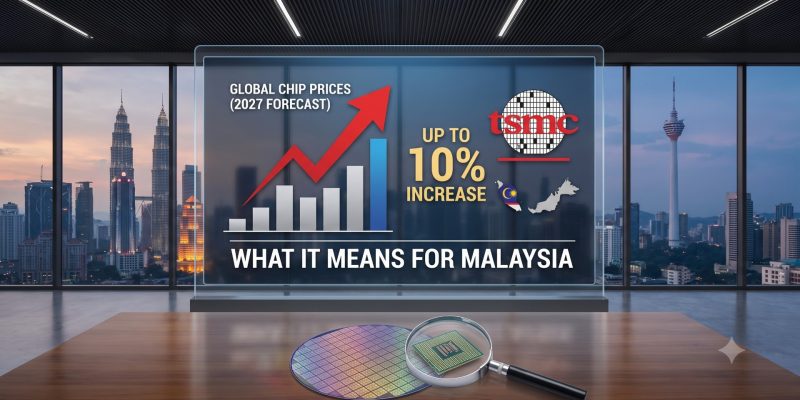 TSMC Chipmaking Prices Set to Rise Up to 10% in 2027: What It Means for Malaysia 1 image of TSMC Chipmaking Prices Set to Rise Up to 10% in 2027: What It Means for Malaysia - HelloExpress - 1