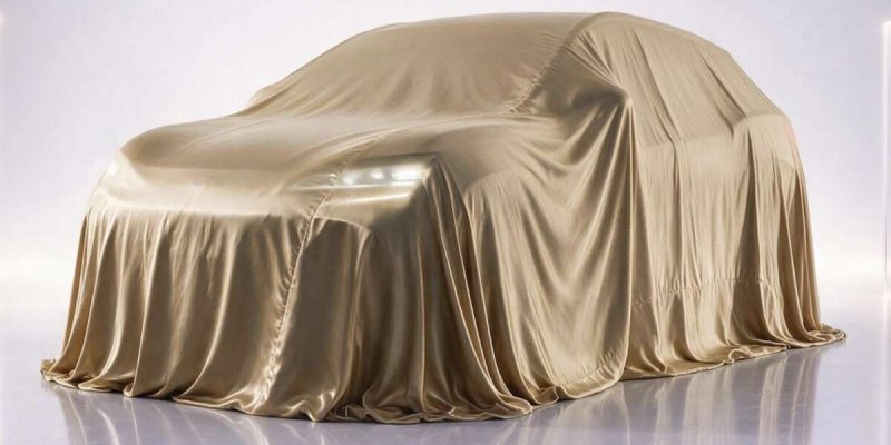 2026 BYD Sealion 7 electric SUV teaser in dark blue