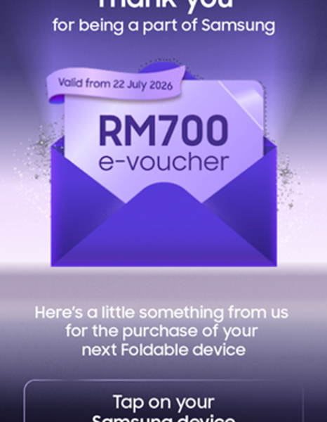 image of Samsung Malaysia Gives RM700 e-Voucher to Loyal Members Ahead of New Foldable - HelloExpress - 10