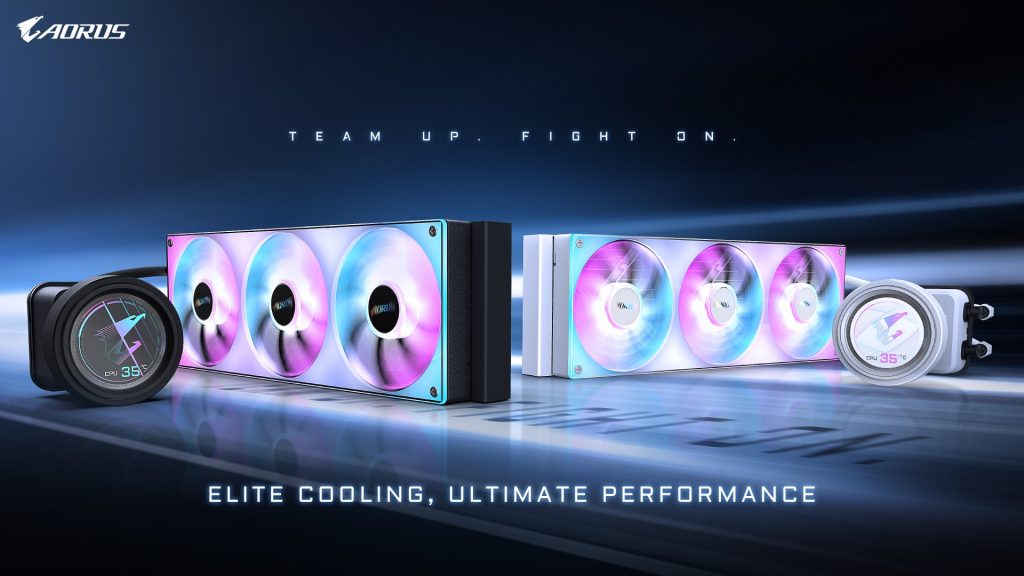 image of GIGABYTE Launches AORUS ELITE Series AIO Liquid Coolers with Full-Colour LCD Monitoring - HelloExpress - 3