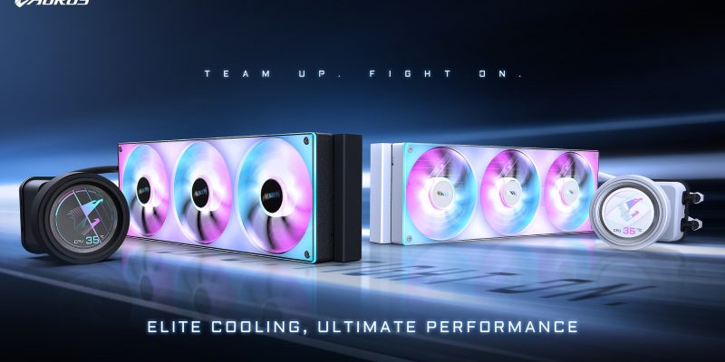 image of GIGABYTE Launches AORUS ELITE Series AIO Liquid Coolers with Full-Colour LCD Monitoring - HelloExpress - 1
