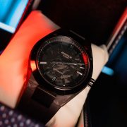 Casio Edifice EFK-100XPB with a full forged carbon design