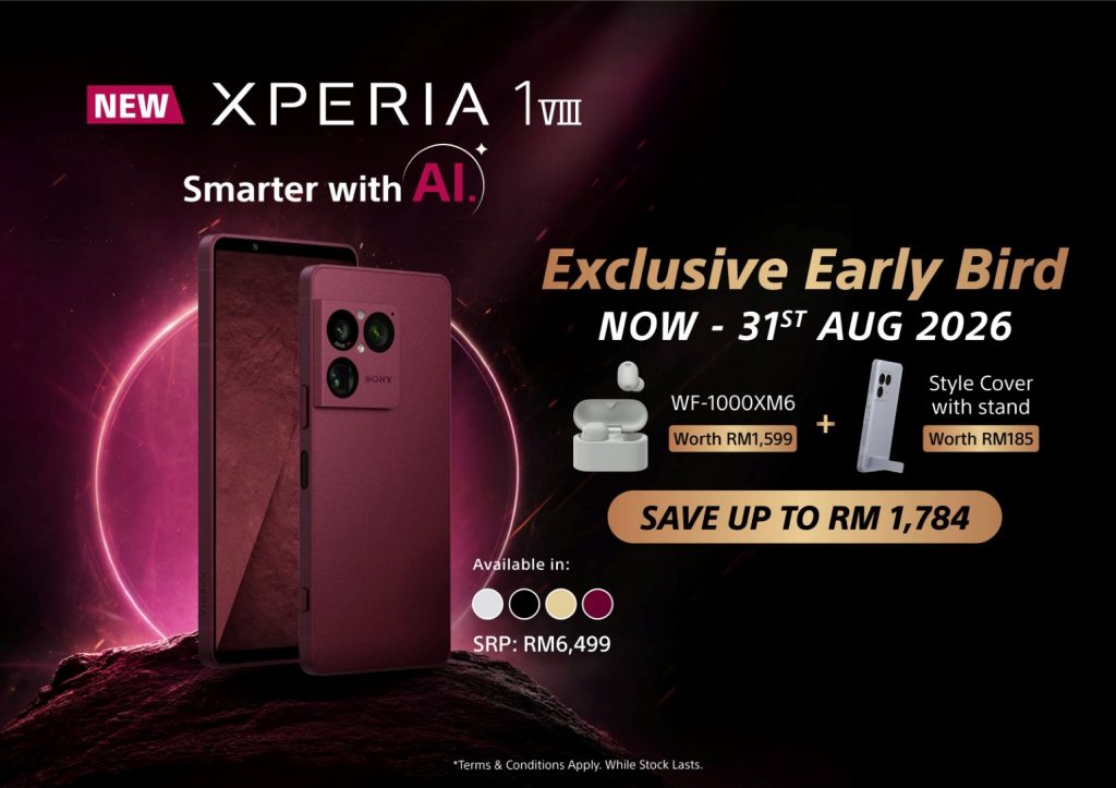 image of Sony Xperia 1 VIII Lands In Malaysia At RM6,499 With Free Earbuds And Case - HelloExpress - 9