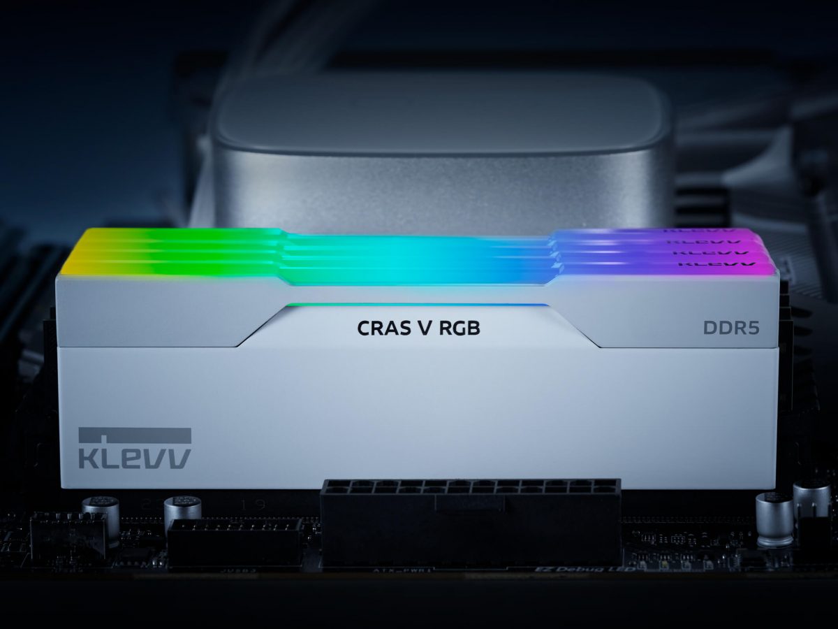 image of KLEVV Launches CRAS V RGB and URBANE V RGB DDR5 Memory Up to 8400 MT/s - HelloExpress - 1