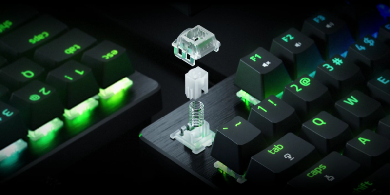 image of Razer Huntsman V3 HE Magnetic Lands In Malaysia From RM509 With Hall Effect Switches And 8KHz Polling - HelloExpress - 1