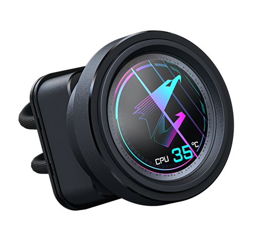 image of GIGABYTE Launches AORUS ELITE Series AIO Liquid Coolers with Full-Colour LCD Monitoring - HelloExpress - 4
