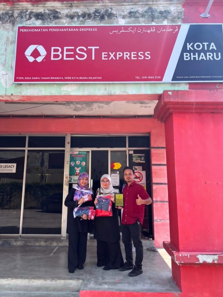 image of BEST Express Malaysia's KNKLT Station Posts 94% POD Rate in Kota Bharu - HelloExpress - 3