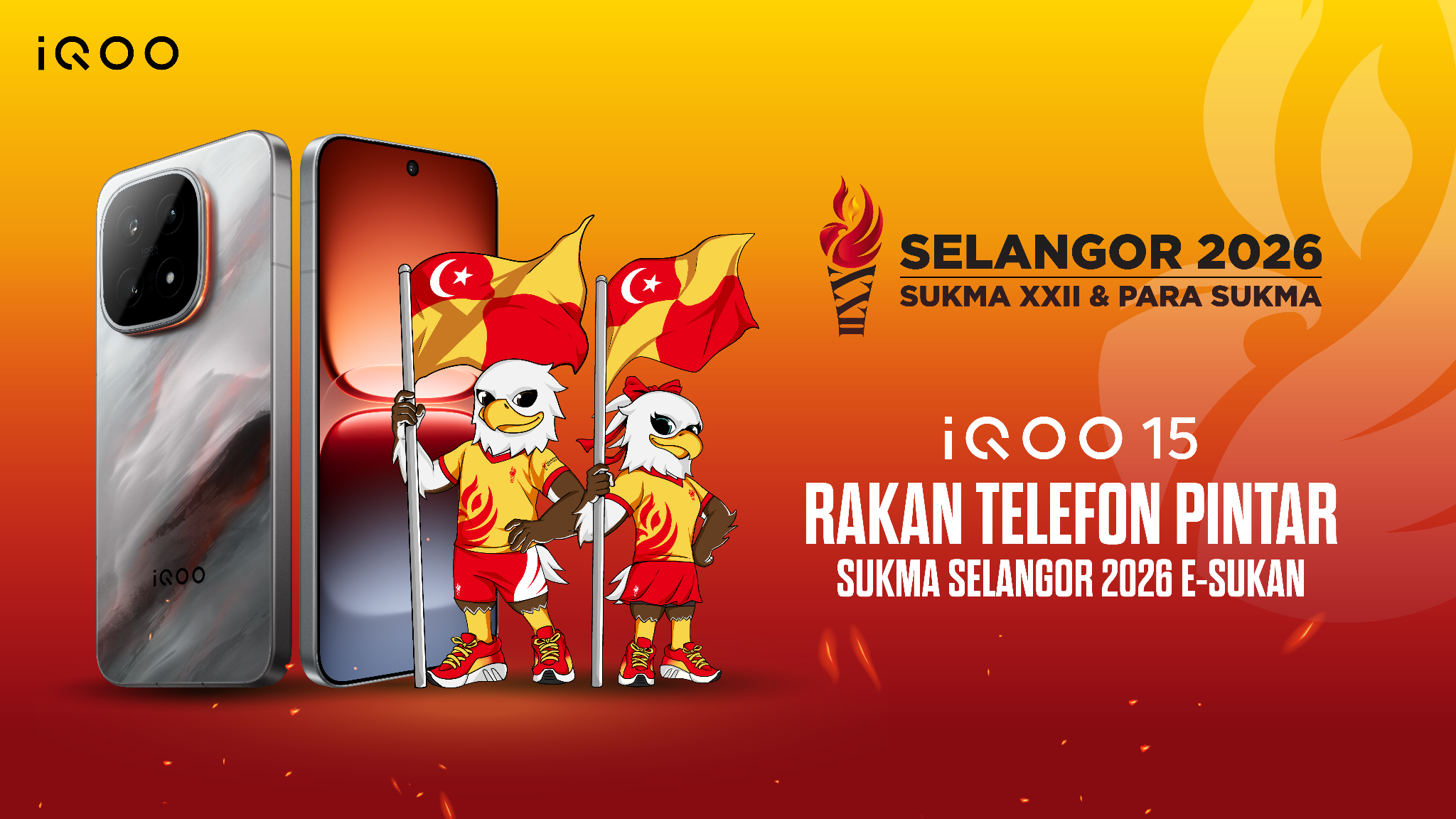 iQOO 15 Powers SUKMA XXII Selangor 2026 Esports as Official Competition Device Partner 3 iQOO 15 smartphone with Snapdragon 8 Elite Gen 5