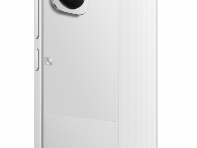 POCO X8 smartphone back view with transparent background