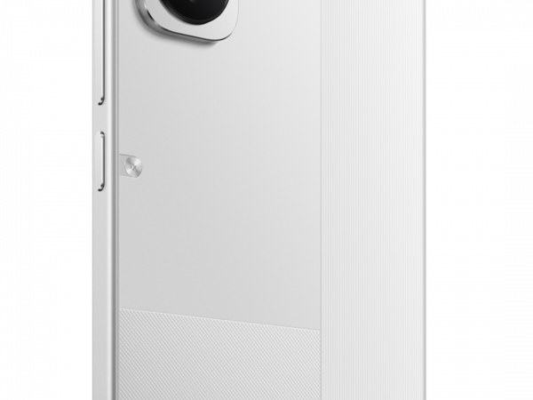 POCO X8 smartphone back view with transparent background