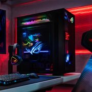 ASUS ROG G1000 Flagship Gaming Desktop Lands In Malaysia At RM29,999 With AniMe Holo And Thermal Atrium 7 ROG G1000 hero shot front view RGB
