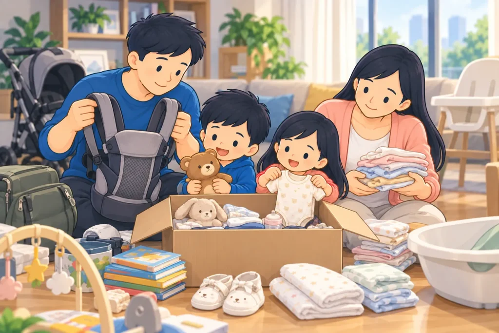 Secondhand items parents can buy for new born baby
