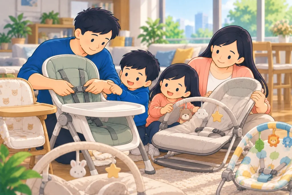 Secondhand items parents can buy for new born baby