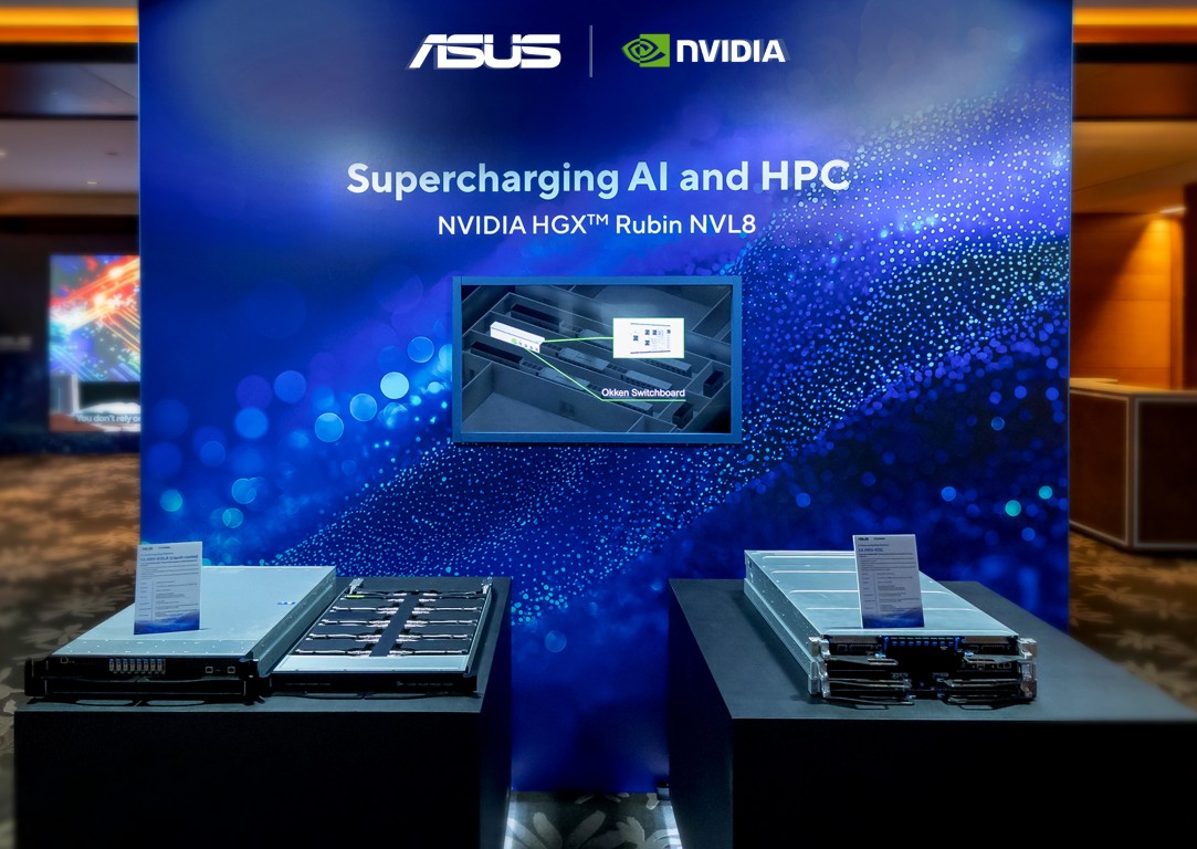 Paul Ju, ASUS Head of Infrastructure Solution Business Group, speaking at ASUS AI Tech 2026