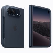iPhone Duo First Look: Apple's First Foldable iPhone 15 Apple iPhone Duo Case in navy blue color