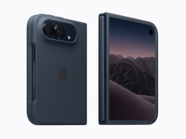Apple iPhone Duo Case in navy blue color