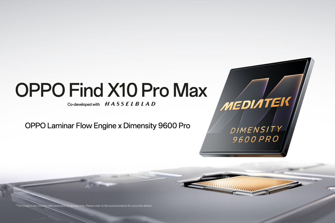 OPPO Find X10 Pro Max MediaTek Dimensity 9600 Pro announcement