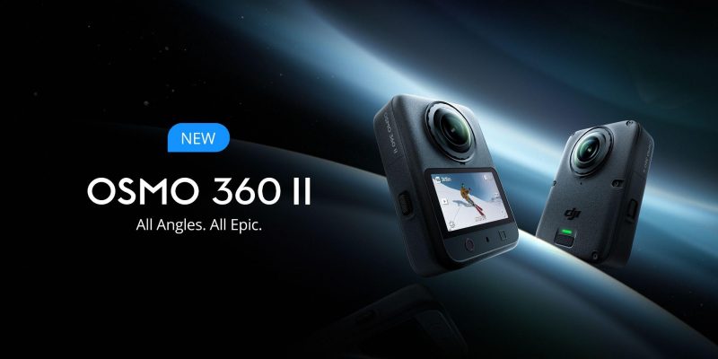 DJI Osmo 360 II camera product detail - 8K 360 degree video