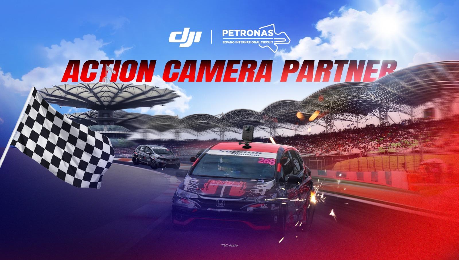 DJI Osmo 360 II creative modes race-day footage - Sepang