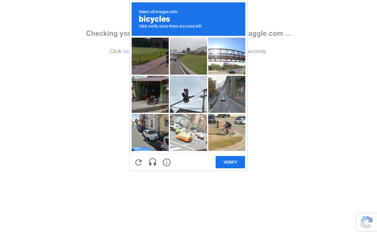Kaggle home page