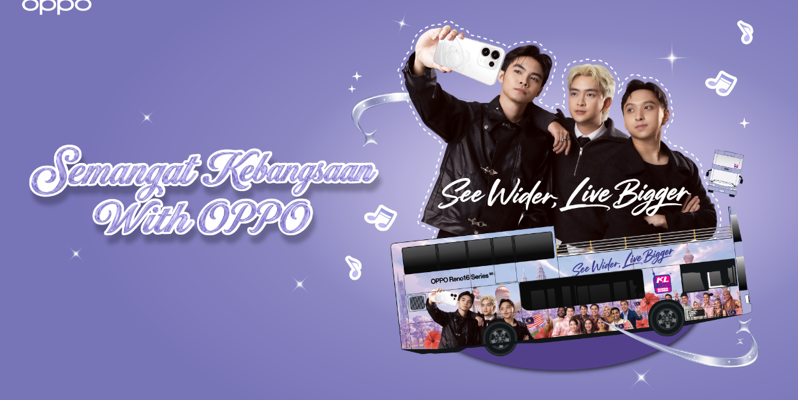 image of OPPO and Insomniacks Drop Merdeka Track “See Wider, Live Bigger”; Enco Buds3s at RM109 - HelloExpress - 1